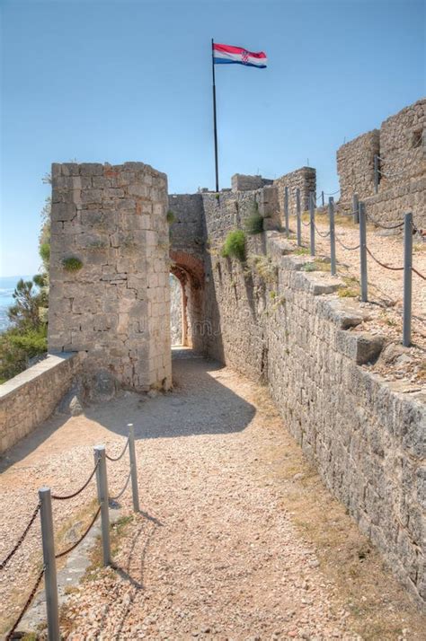 Klis Fortress Near Split Croatia Stock Image Image Of Ancient