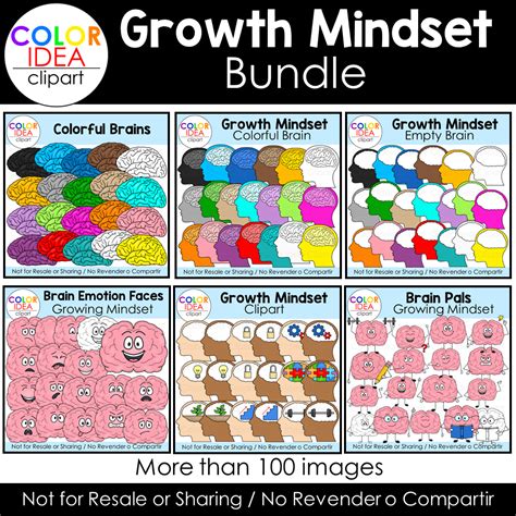 Growth Mindset Clipart / Open Mindset Clipart / Growth Mindset - Etsy ...