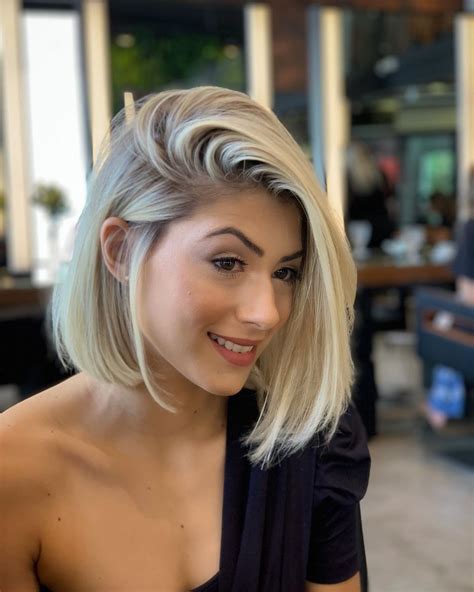 50 Inspirações Para Arrasar No Long Bob Loiro Idéias De Cabelo Loiro