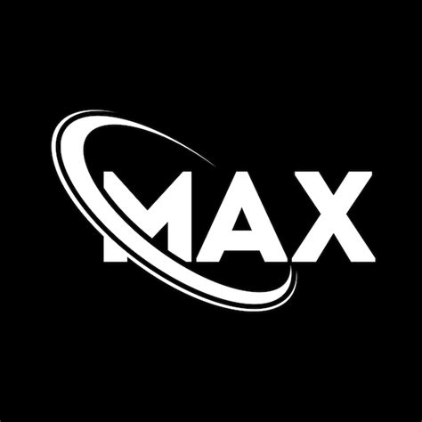 Premium Vector Max Logo Max Letter Max Letter Logo Design Initials Max Logo Linked With Circle