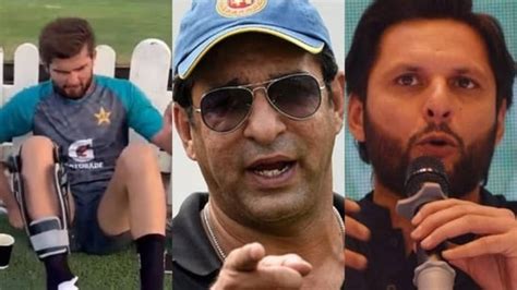 Akram Lashes Out At Pcb After Shahid Afridis Huge Revelation On