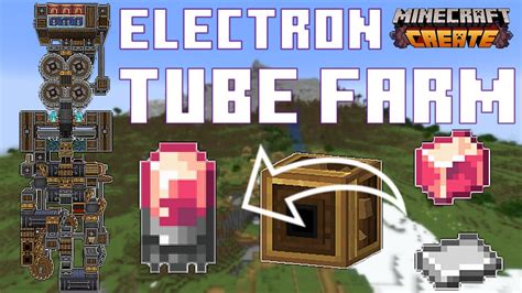 Infinite Electron Tube Farm Tutorial Minecraft Create YouTube