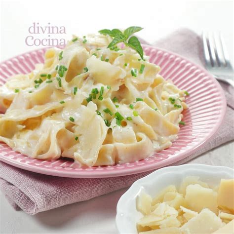 Fetuccini Alfredo La Receta Original Receta Divina Cocina