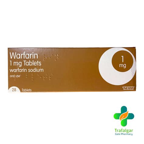 warfarin mg tab almus trafalgar gate pharma