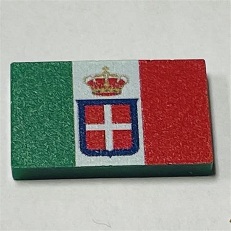 Kingdom Of Italy Naval Ensign Flag 1861 1945uva Markers