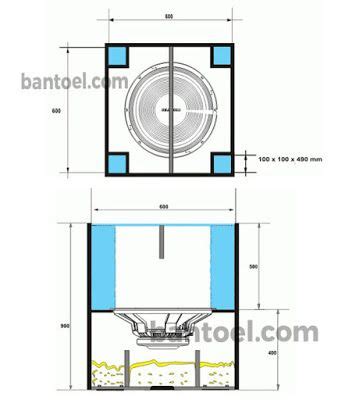 Skema Dan Cara Membuat Box Speaker Planar Inch Inch Dise O De