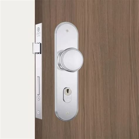 Cerradura Para Puerta Stam 1601 08 FIXA Derecha Izquierda Acabado