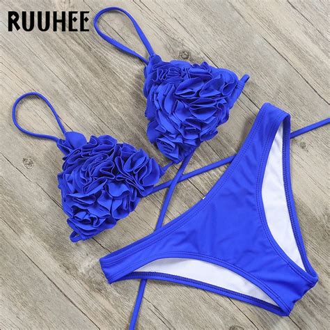 Ruuhee New Design Bikini Swimwear Women Swimsuit Brazilian Bikini Set