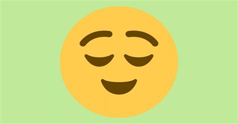 😌 Emoji De Cara Aliviada 4 Significados Y Botón De Copiar Y Pegar