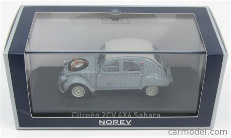 NOREV 150012 Scale 1 43 CITROEN 2CV 4X4 SAHARA 1961 GREY