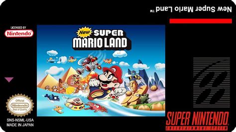 Snes New Super Mario Land Homebrew Youtube