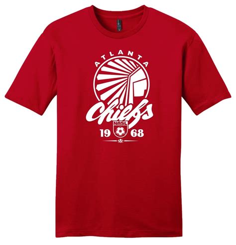 Atlanta Chiefs 1968 Nasl Soccer Tee Shirt Any 2 Tees For 33 Etsy