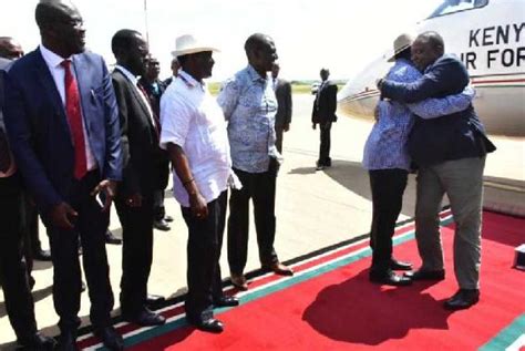 The Handshake Where Does Kenya Stand In Opposition Auslandsbüro