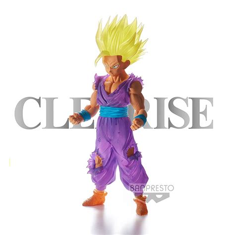 Banpresto Dragon Ball Z Clearise Super Saiyan Son Gohan Figure Purple