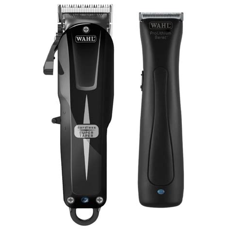 Wahl Pro Professional Cordless Combo Super Taper And Pro Lithium Beret