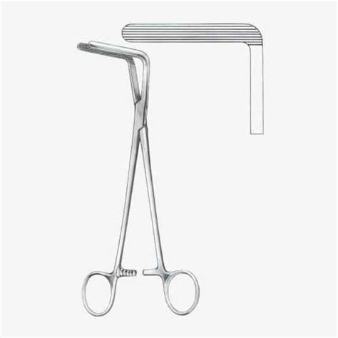 Wertheim Cullen Clamp Forceps BJ Al Zahrawi Surgical