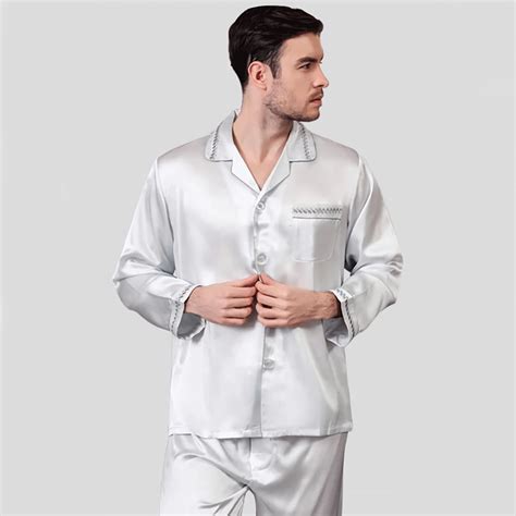 Momme Luxury Silk Pajamas Set For Men