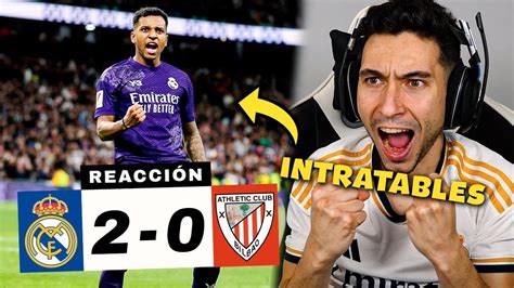 Reacciones De Un Hincha Real Madrid Vs Athletic Club Intratables