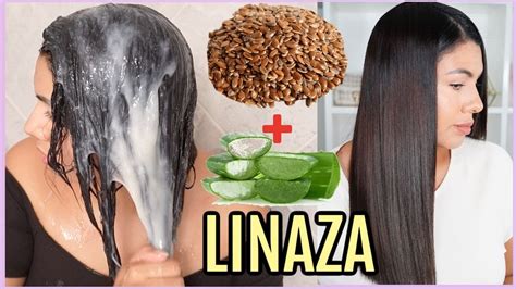 LINAZA Y SABILA PARA TENER EL CABELLO SANO Y LARGO EN DÍAS YouTube