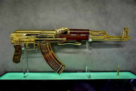 Gold AK 47 Final Flight Furniture