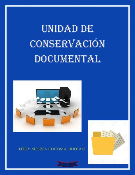 Calam O Unidad De Conservaci N Documental