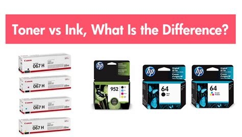 Toner Vs Ink A Comprehensive Guide To P