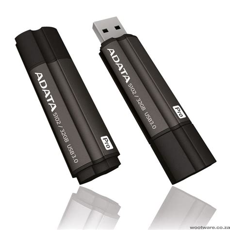 Adata S102 Pro Advanced 32GB USB 3.0 Flash Drive - Wootware