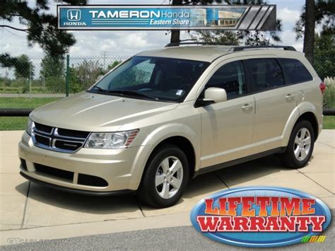 2011 White Gold Metallic Dodge Journey Mainstreet 70289076 Photo 1