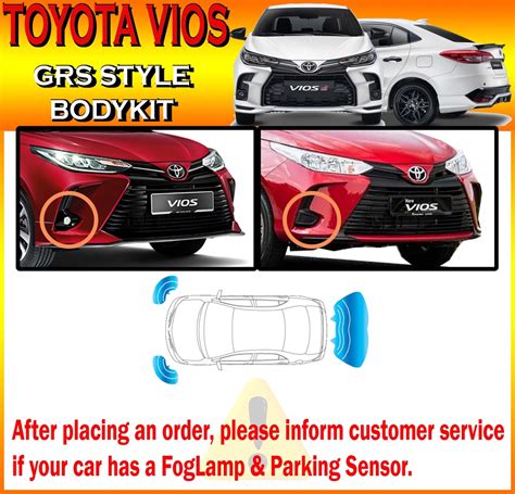 Toyota Vios Ncp Grs Style Fullset Bodykit With Paint Gr