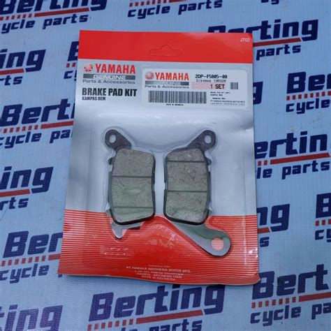 Brake Pad Yamaha Nmax Sniper 150 Mx Genuine 2dp F5805 00 Shopee Philippines