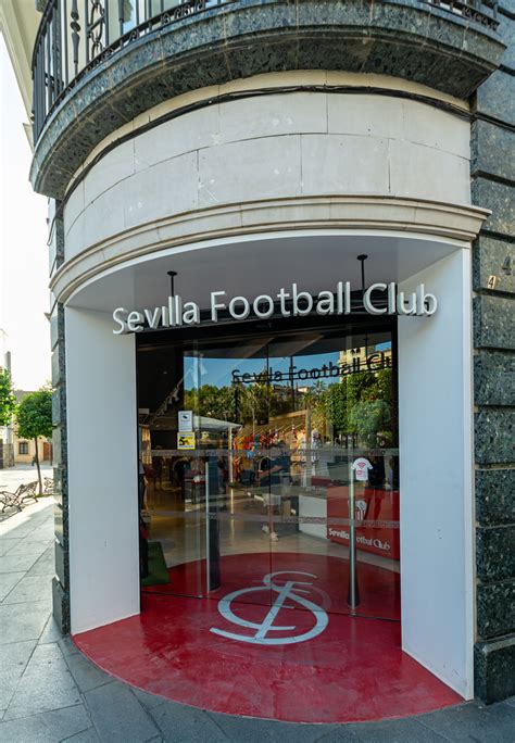 Sevilla Football Club Shop Seville Spain July 2022 Flickr