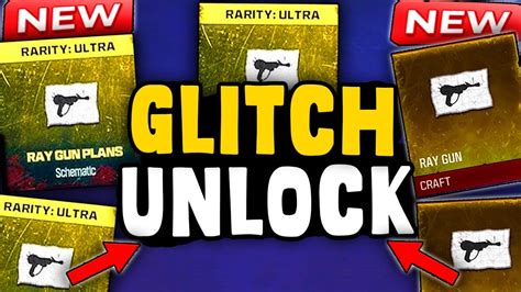 New Ray Gun Schematic Glitch Unlock In Mw Zombies After Patch Mw