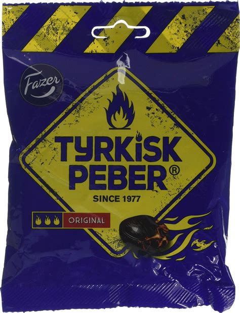 Fazer Tyrkisk Peber Original 120 G Pack Of 4 Amazon Co Uk Grocery