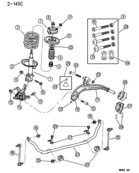 A Visual Guide To Chrysler 300m Suspension Parts 1999 2004