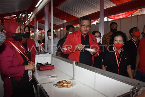 FESTIVAL KULINER PENDAMPING BERAS PDI PERJUANGAN ANTARA Foto