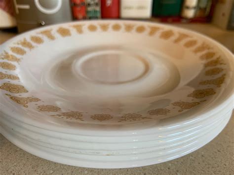 Vintage Corelle Butterfly Gold Dinnerware Set 36 Pieces Etsy