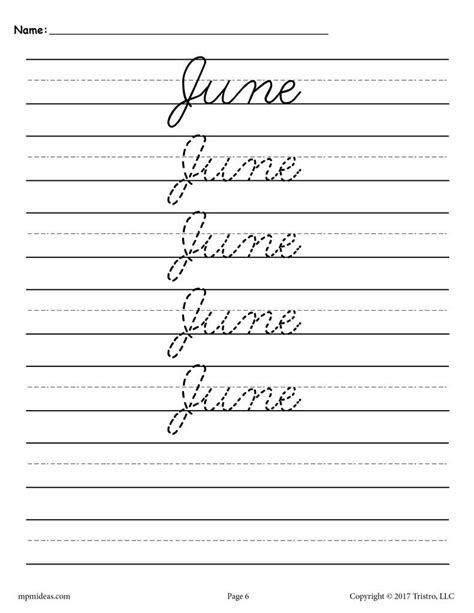 Printable Handwriting Worksheets For Stroke Patients Handwriting