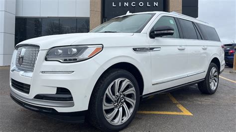 2023 Lincoln Navigator Reserve L 35l Twin Turbocharged V6 In Pristine