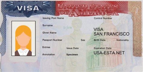 Visa to travel to San Francisco in the United States