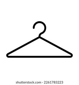 Hanger Icon White Background Stock Vector (Royalty Free) 2261783223 | Shutterstock