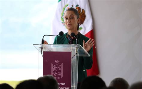 Sheimbaum Cancela Visita A Morelia Regresa A CDMX Por Choque De Trenes