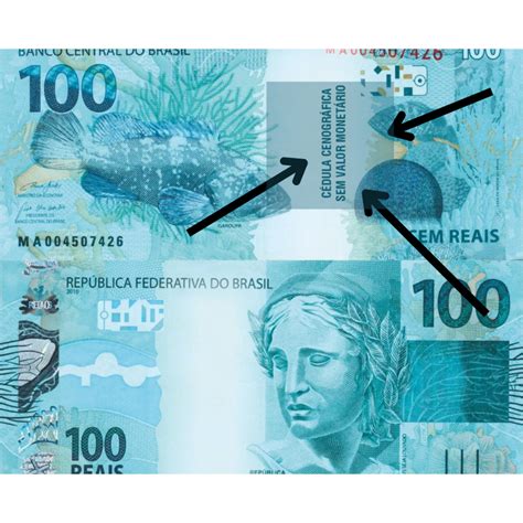 Notas Falsas De 100 Reais - 9
