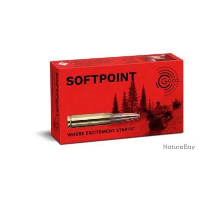 Munitions GECO Cal 8x57 Jrs Soft Point 12g 185gr Par 20 Balles