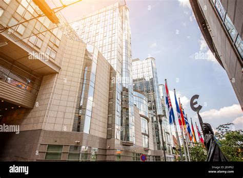 European parliament building in Brussels Stock Photo - Alamy