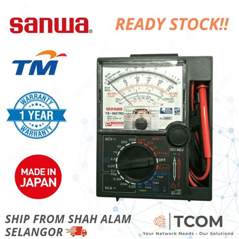 Sanwa Yx360trf Analog Multimeter Japan Shopee Malaysia