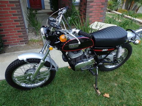 Restored Yamaha Rt1 Enduro 360 1971 Photographs At Classic Bikes Restored Bikes Restored