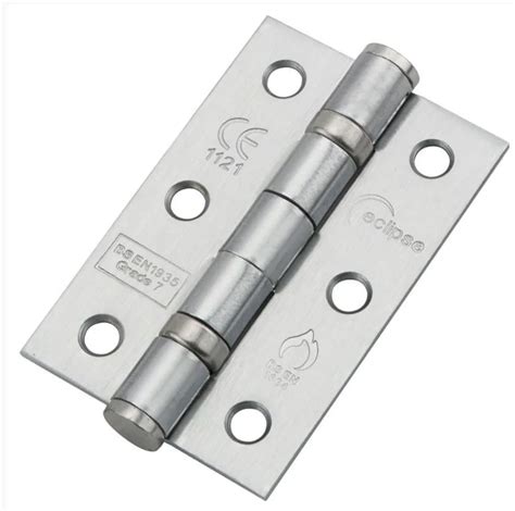 Eclipse Grade 7 3 Steel Ball Bearing Hinges Satin Chrome