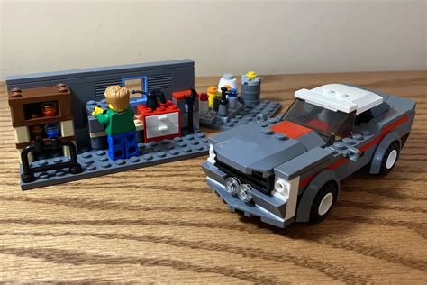 LEGO IDEAS - Muscle Car And Mechanics Shop