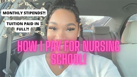 How I Pay For Nursing School Nurse Corps Scholarship Program Recipient Youtube