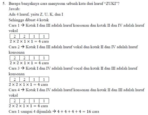 Matematika Kombinatorika Ilham Fajar Education